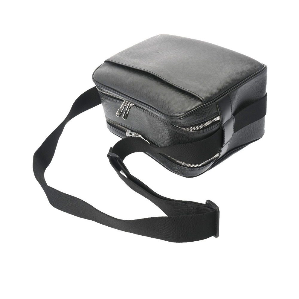 Louis Vuitton Leather Taiga Bag Reporter Ardoise Shoulder - Picture 3 of 11